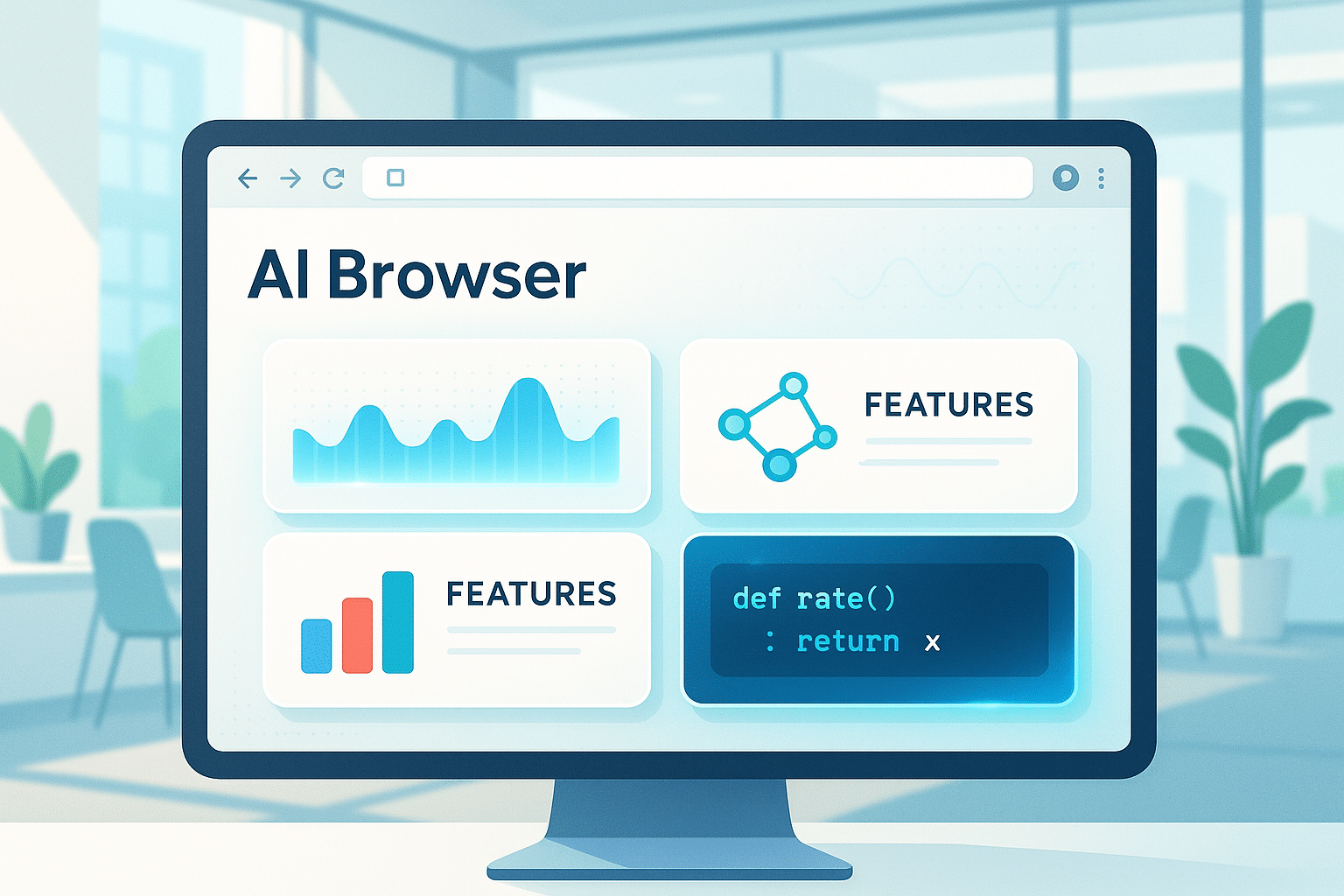 Interface d'analyse montrant des graphiques et des données liées à l'IA et à Perplexity Comet.